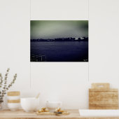 Oude Irak Bagdad forat rivier Poster (Keuken)