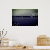 Oude Irak Bagdad forat rivier Poster (Keuken)