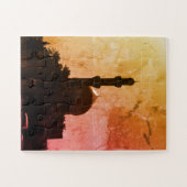 Oude Irak Bagdad moskee taxi's Legpuzzel (Horizontaal)