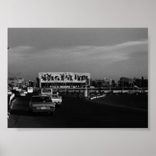 Oude Irak Bagdad tahrirplein Poster