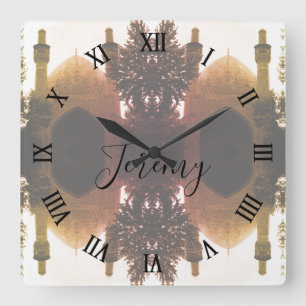 Oude Iran Isfahan koninklijke moskee Vierkante Klok