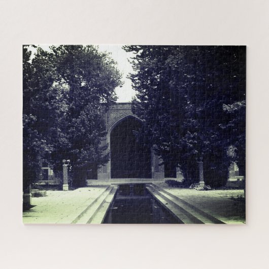 Oude Iran Isfahan moskee Legpuzzel (Horizontaal)