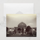Oude Iran Isfahan shah-moskee Briefkaart (Voorkant / Achterkant)