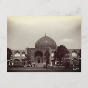 Oude Iran Isfahan shah-moskee Briefkaart