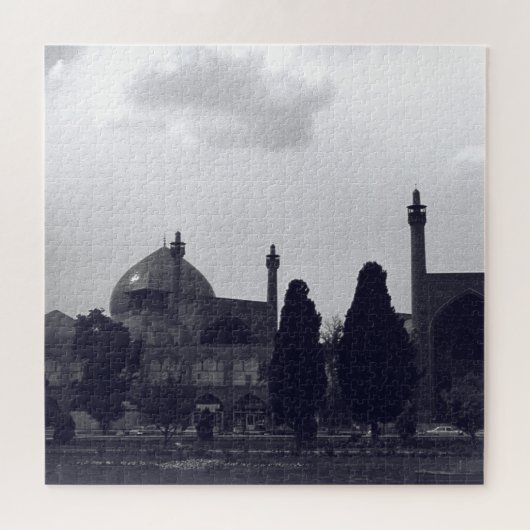 Oude Iran Isfahan sjah moskee Legpuzzel (Horizontaal)