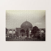 Oude Iran Isfahan sjah-moskee Legpuzzel (Horizontaal)