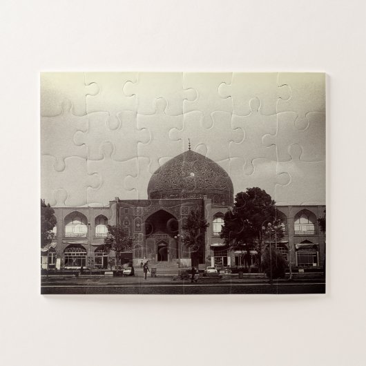 Oude Iran Isfahan sjah-moskee Legpuzzel (Horizontaal)