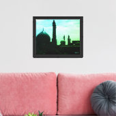 Oude Iran Qom-moskee van Fatima Canvas Afdruk (Insitu (Woonkamer))