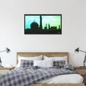 Oude Iran Qom-moskee van Fatima Canvas Afdruk (Insitu (Slaapkamer))
