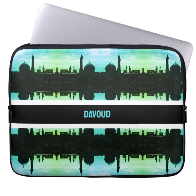 Oude Iran Qom-moskee van Fatima Laptop Sleeve (Voorkant)