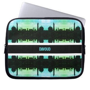 Oude Iran Qom Moskee van Fatima Laptop Sleeve