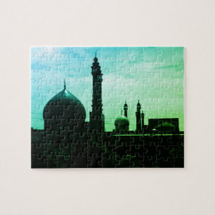 Oude Iran Qom Moskee van Fatima Legpuzzel