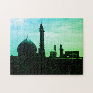 Oude Iran Qom-moskee van Fatima Legpuzzel