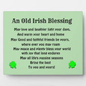 OUDE IRISH BLESSING FOTOPLAAT (Voorkant)
