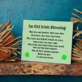 OUDE IRISH BLESSING FOTOPLAAT (Zijkant)