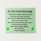 OUDE IRISH BLESSING WANDKLEED (Voorkant (horizontaal))