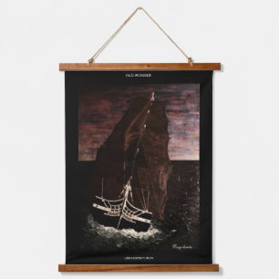 Oude Ironside Hangend Wandkleed
