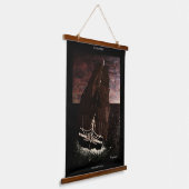 Oude Ironside Hangend Wandkleed (Gebogen)