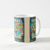 Oude Israël Reisposter Koffiemok (Voorkant rechts)