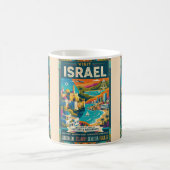 Oude Israël Reisposter Koffiemok (Center)