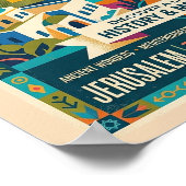 Oude Israël Reisposter  Poster (Hoek)