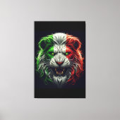 Oude Italiaanse leeuw Canvas Afdruk (Voorkant)
