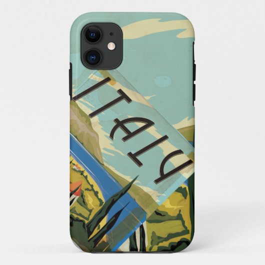 Oude Italiaanse Poster Case-Mate iPhone Case (Achterkant)