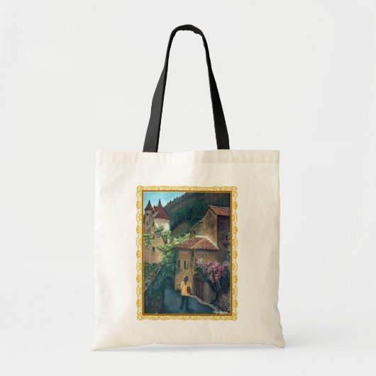 Oude Italiaanse scènes Tote Bag (Voorkant)