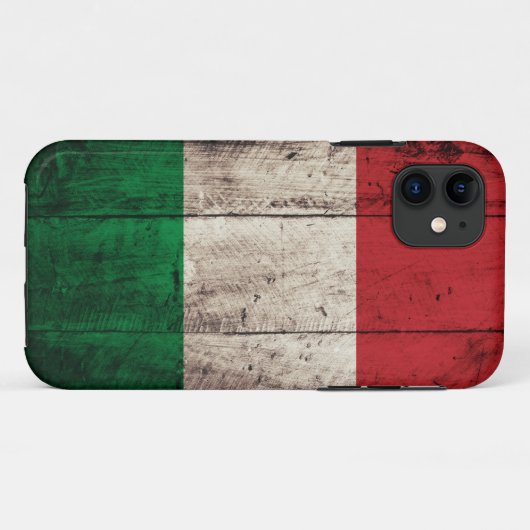 Oude Italiaanse vlag Case-Mate iPhone Case (Achterkant (horizontaal))