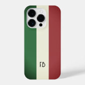Oude  Italiaanse vlag van het Italiaanse douanemon iPhone Hoesje (Achterkant)