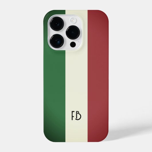 Oude  Italiaanse vlag van het Italiaanse douanemon iPhone Hoesje (Achterkant)