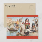 Oude Italië Briefkaart (Voorkant / Achterkant)