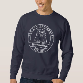 Oude Ivy Groundhog Navy Trui