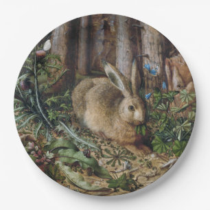 Oude Jachthout Bos Natuur Donker Cottagecore Papieren Bordje