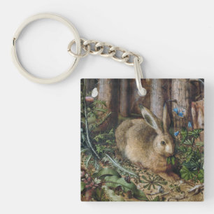 Oude Jachthout Bos Natuur Donker Cottagecore Sleutelhanger