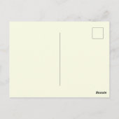 Oude Jacksonville Beach Florida Briefkaart (Achterkant)