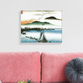 Oude Japanse boten Print (Insitu (Woonkamer))