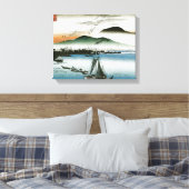 Oude Japanse boten Print (Insitu (Slaapkamer))