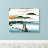 Oude Japanse boten Print (Insitu (Houten vloer))