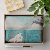 Oude Japanse Ganzen Decoupage Tissuepapier (Geschenk)