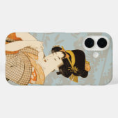 Oude Japanse Geisha-meisje-entertainer in Kimono Case-Mate iPhone Case (Achterkant (horizontaal))