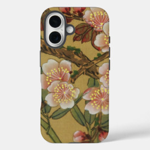 Oude Japanse Kersenbloesem Aziatische Bloemen iPhone 16 Hoesje