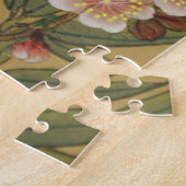 Oude Japanse Kersenbloesem Aziatische Bloemen Legpuzzel (Zijkant)