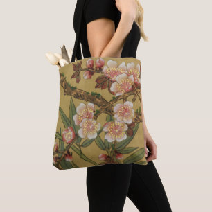 Oude Japanse Kersenbloesem Aziatische Bloemen Tote Bag