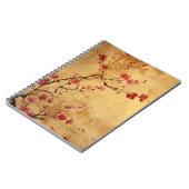 Oude Japanse Kersenbloesem Notitieboek (Linkerzijde)