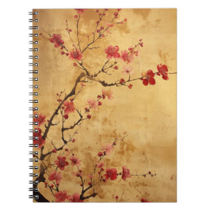 Oude Japanse Kersenbloesem Notitieboek