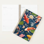Oude Japanse Koi Vissen Patroon Schildering Planner (Display)