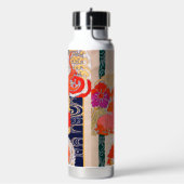 Oude Japanse Konijn Ontwerp Waterfles (Links)
