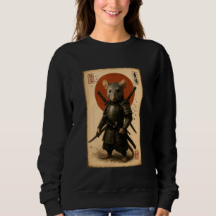 Oude Japanse Kunst Anime Samurai Rat Krijger Trui