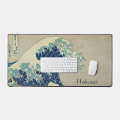 Oude Japanse Kunst, De Grote Golf van Hokusai Bureaumat (Keyboard & Muis)